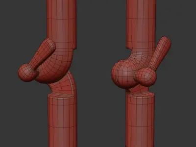 The Premium Beach Umbrella 3D model