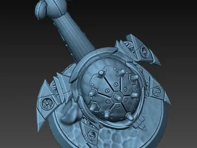 Mecha Lapras Pokemon 3D print model