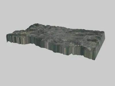 MOSCOW City  Low-poly 3D model