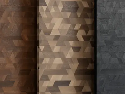 Wood 12 with 3 materials Texture