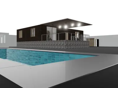 country house 3D model