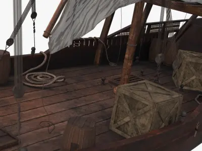  Wooden Traditional Boats Collection 3 