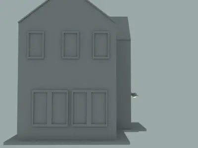 Street House  3D model