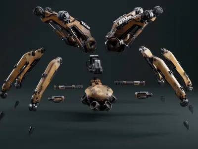 Etasphera37 Low-poly 3D model