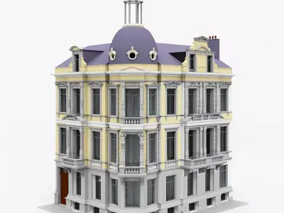 Classic Townhouse 3D model