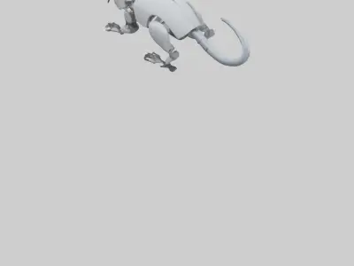 Robot version of a robot mouse model 3D model