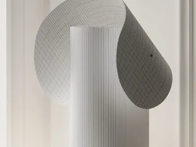 Table Lamp by Frederik Kurzweg 3D model