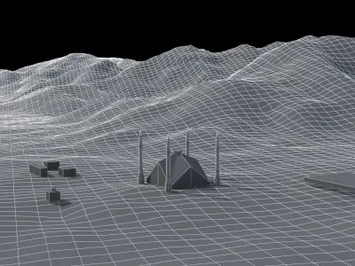 Islamabad Pakistan 3D model