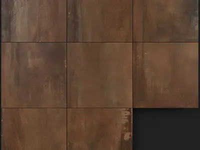 ABK Interno9 Rust 800x800 Set 2 3D model