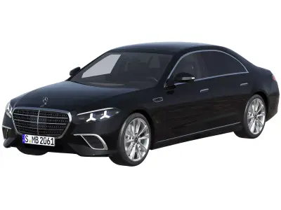 2027 Mercedes-Benz S 680 GUARD 4MATIC W223 3D model