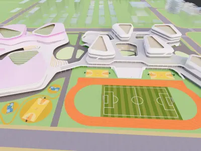 University School-C2 3D model