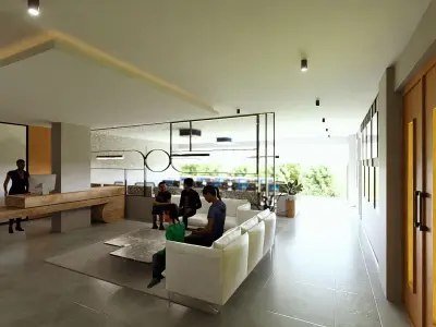 Coaching Center 3D model