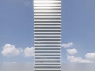 Parametric Building 1a4 3D model