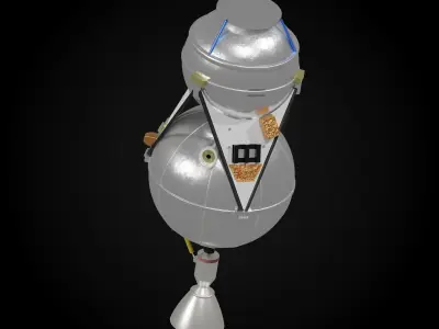 Astra Rocket 3 3D model
