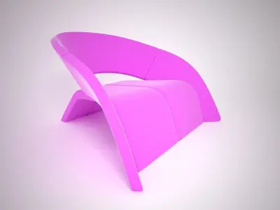 10 YELLER CHAIR 3D model