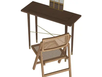 Dressing table 3D model