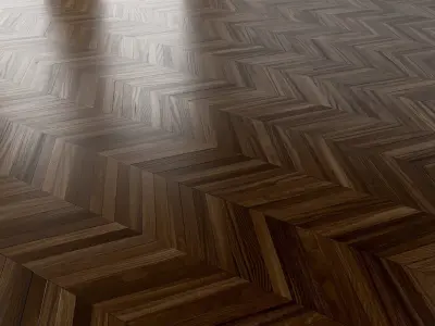 Parquet vol02 French Chevron 8K Seamless PBR Materials Texture