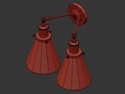 ARM WALL LIGHT 3D model