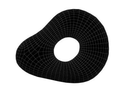 Abstract Shape v21 002 Low-poly 3D model