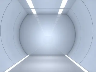 Sci Fi Corridor 3D model
