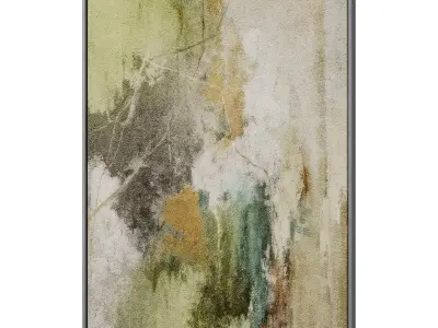 Abstract Painting Frame set 3D model 669