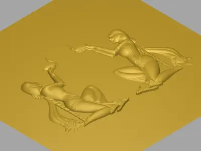 the rural scene18 3D model