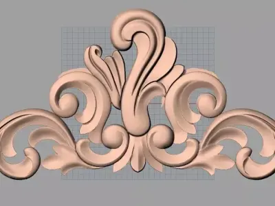3D carved model furniture 3D design used for artcam aspire E805 3D model