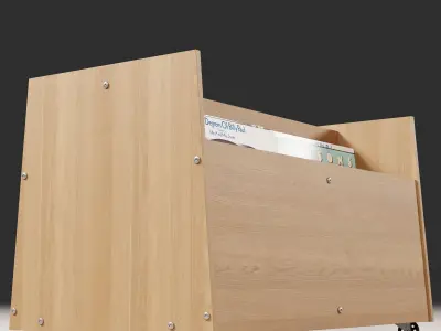 Vinyl Storage No51 3D model