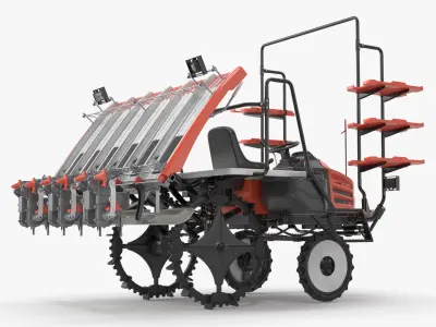  Agricultural Field Rice Seeder Vehicle 