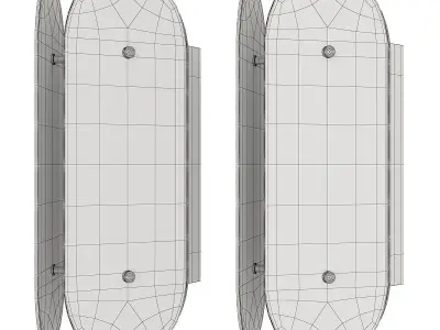 LURE SCONCE Low-poly 3D model