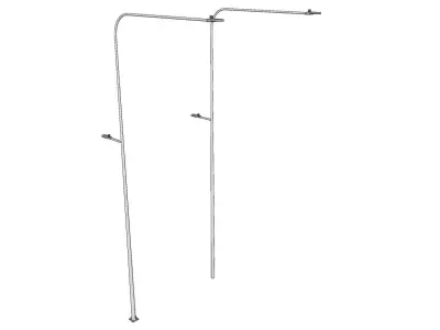 Light Pole - Lamp Post 16 3D model