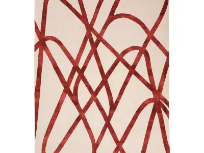 Farrah Ruby  rug 3D model