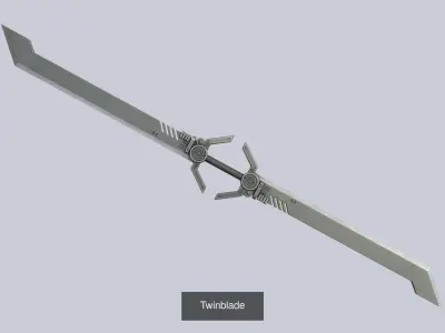Twinblade collection 3D Model Pack