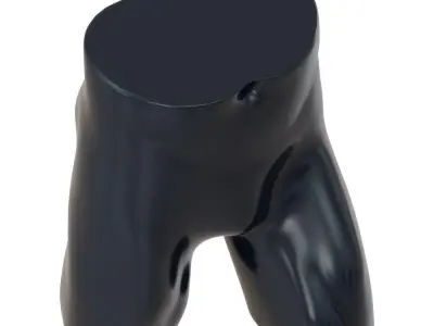 Mannequin legs for underwear 105 3D model