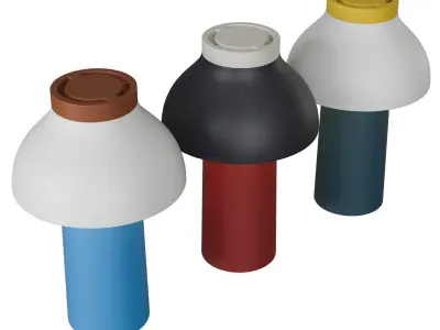 Pc Portable Lamp 3D model