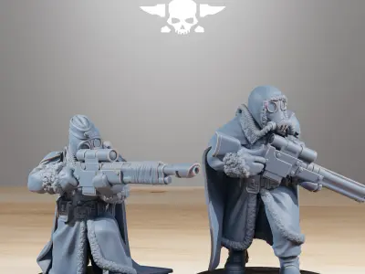GrimGuard Frostwatch Marksmen 3D print model