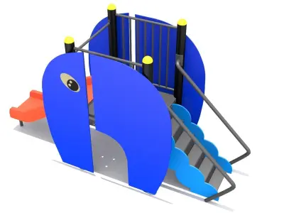 Mini Playground Low-poly 3D model get
