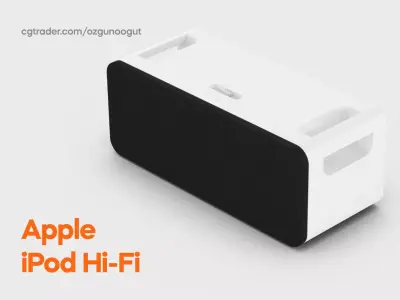 iPod Hi-Fi Stereo Speaker System 3D model