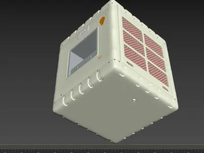 Iron Air Cooler  3D model
