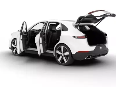 Porsche Cayenne E-Hybrid 2025 HQ 3d model 3D model