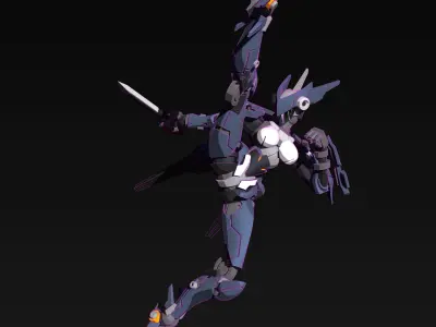 SA-9 Nymph 3D print model