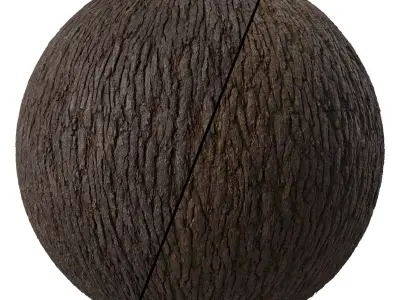 Bark  Materials 02- Seamless PBR 4k Texture