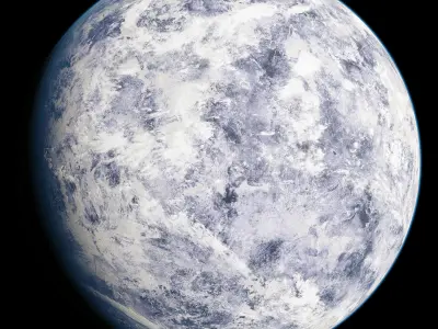 Planet Milecha 12K 3D model