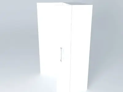 Cabinet for bathroom Free 3D model purchase