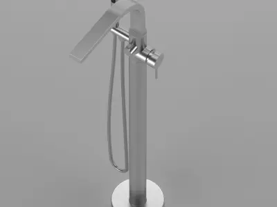 Ideal height for freestanding Besco DECCO bathtubs Free 3D model