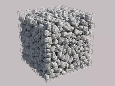 Gabion Cube 3D model