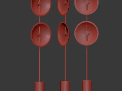 Rakumba Mito Floor Lamp 3D model