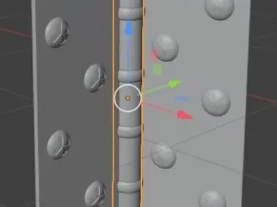 Hinge for door  3D model