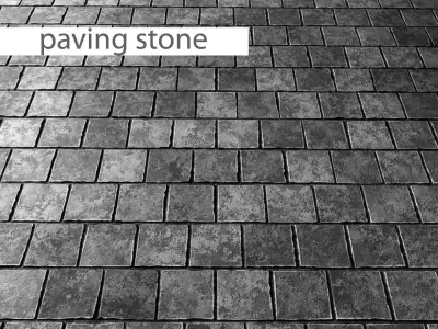 paving stone 1 3D model