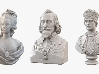  Royal Portrait Busts 